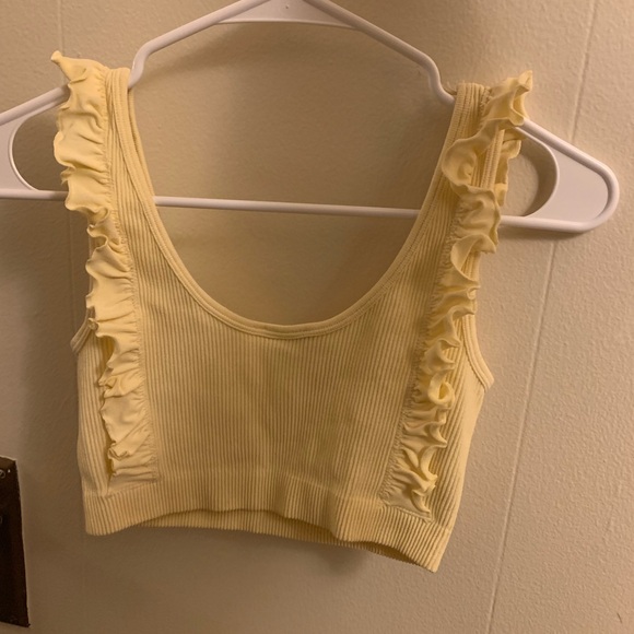 Zara yellow tank top - Picture 2 of 2